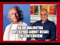Rajiv Malhotra with Yogi Amrit Desai: FULL Interview