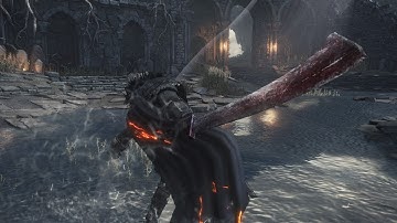 Dark Souls 3 Cinders Mod Weapon Showcase - Red Rust Sword
