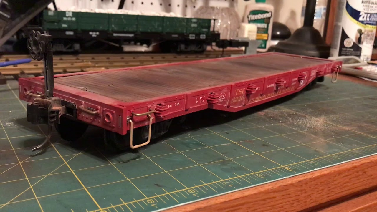 Upgrades and Repairs to a Deplorable G Scale Flatcar