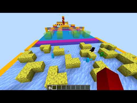 😱 FALL GUYS no MINECRAFT, INCRÍVEL! MAPA INCRIVEL