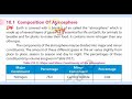 Class 9 Chapter 10 | Introduction and composition of atmosphere and air pollutants