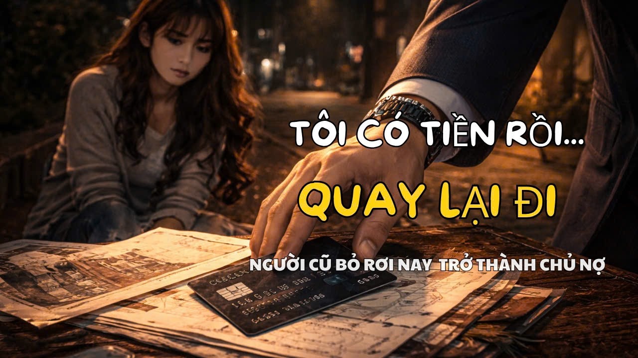 Truyện Audio : Tôi Từng Bỏ Rơi Anh Khi Anh Trắng Tay, 5 Năm Sau Anh Ném Thẻ Ngân Hàng Trước Mặt Tôi