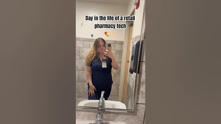 Come to work with me as a retail pharmacy tech 🩺💼 #PharmTechLife