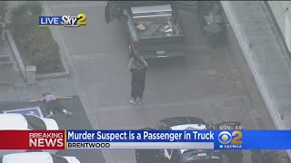 Vehicle With Murder Suspect Inside Leads Police On Hour-Long Chase From San Fernando Valley To West