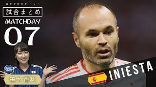 スペイン苦しみながらも初勝利！W杯デイリー試合まとめ DAY 07