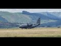 Raaf c27j  spartan takeoff hawkes bay airport