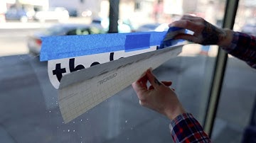 Vinyl Installation: Wet Application Method Tutorial - VCUarts GOlab