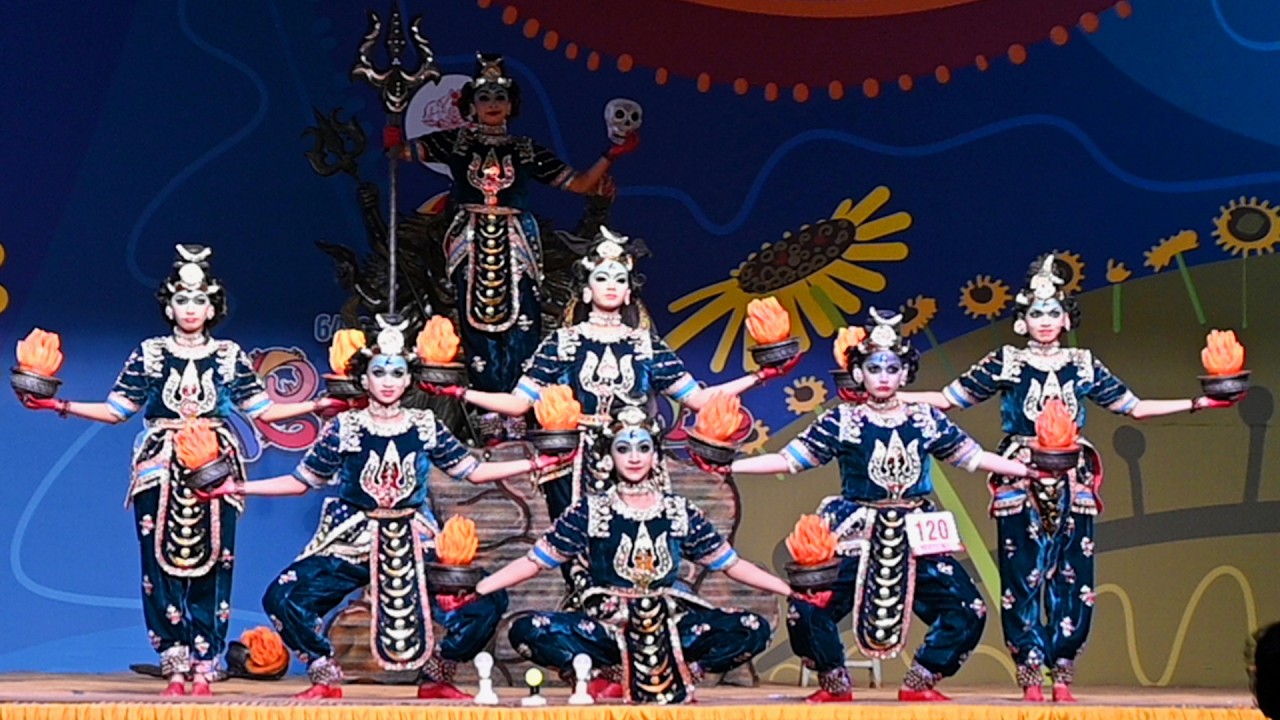 A Grade HS Ganga Nirtham Group dance St.Mary's High School Payyannur Kannur 