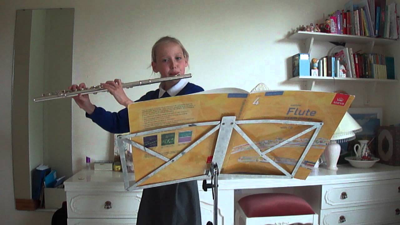 Grade 4 flute abrsm Comic Song Cecilia McDowall YouTube
