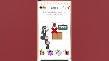 Smith is inside, but someone