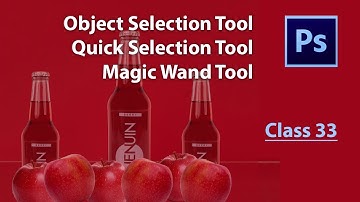 Selection Tools in photoshop | Object selection |Quick Selection |Magic Wand Tool  Urdu /Hindi