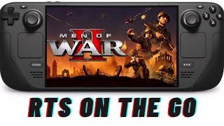 Steam Deck Preview: Men of War II Stunning Graphics, Performance Issues, and Complex Controls!