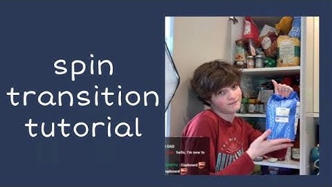 spin transition tutorial on videostar||free
