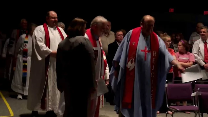 Upper NY Annual Conference Procession of Clergy