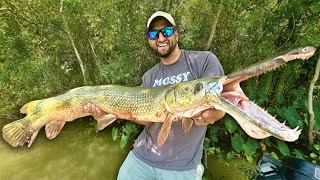 Hooking into RIVER MONSTERS for Dinner (CATCH AND COOK)