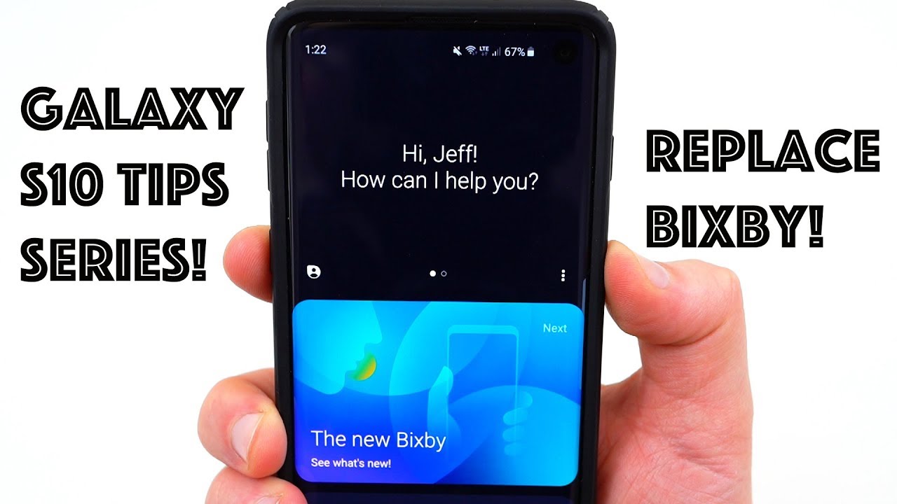 Galaxy S10: How To Replace Bixby with ANY App or Assistant!