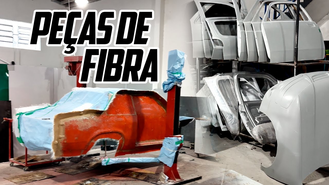 PEÇAS DE FIBRA - CONHEÇA O PROCESSO DE FABRICAÇÃO