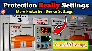 Mora Voltage & Current Protection Device Settings | Voltage Ampere Protector | protection really