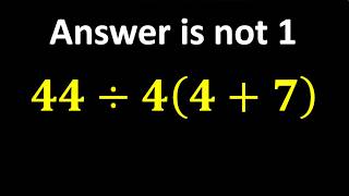 This Simple Math Mistake Fools Everyone!