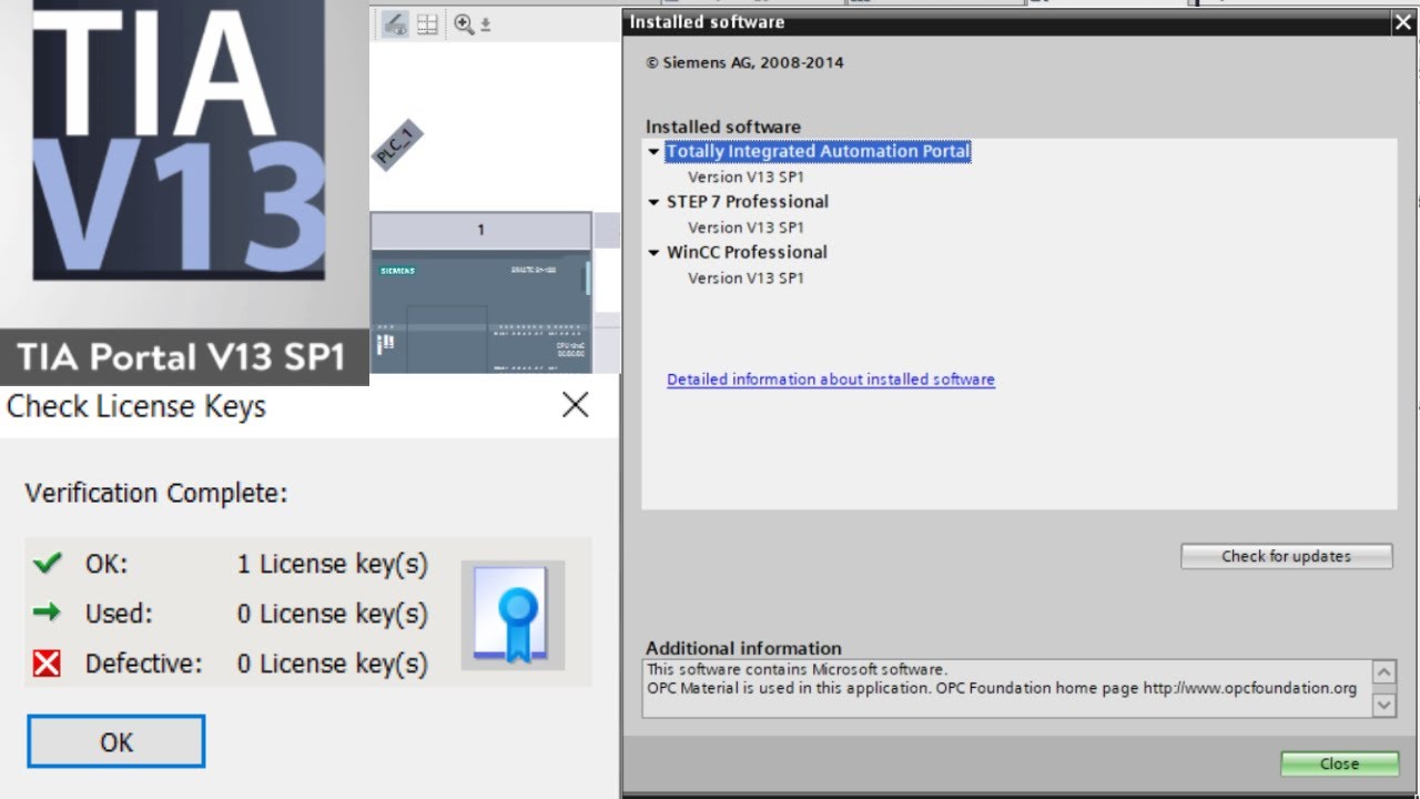TIA PORTAL V13 SP1 Installation & Activation