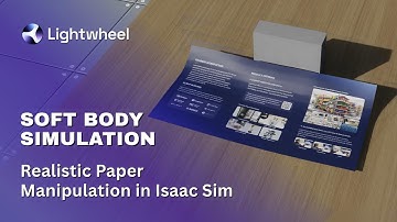 Soft Body Simulation: Realistic Paper Manipulation in Isaac Sim