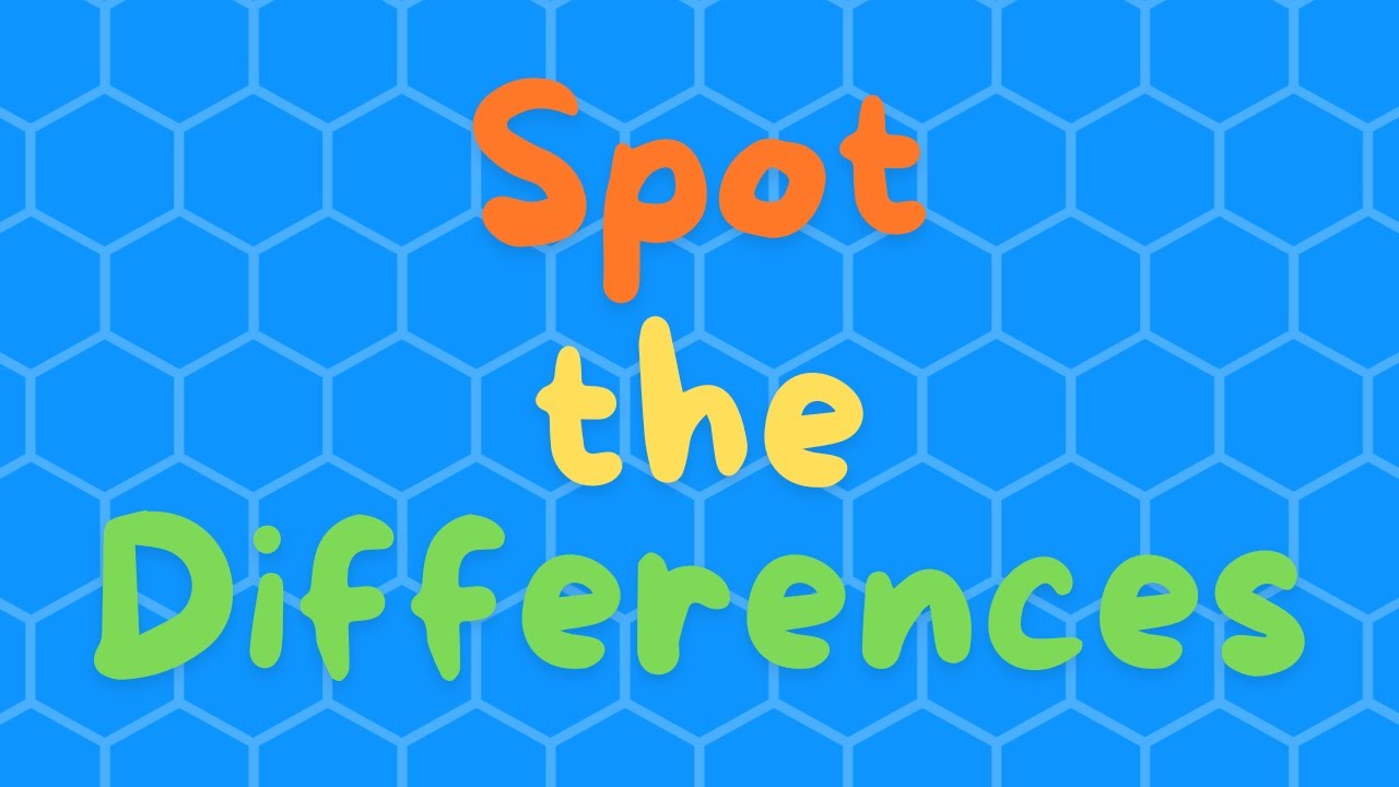 Spot the 8 Differences! [ORANGE LETTERS] #3 