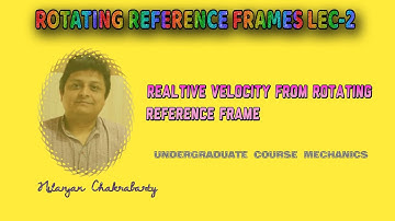 Rotating Reference Frames-2 | Velocities from different frames