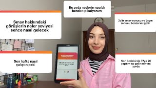 Yksye 1 Hafta Kala Soru Cevap Sınav Seviyesi? Son Hafta Çalışmaları