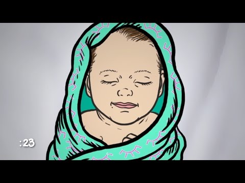 Video: Worden zwarte baby's geboren met blauwe ogen?