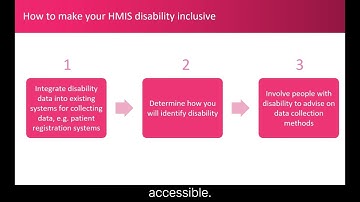 Module 5 Video 1: Why and how should you collect disability data