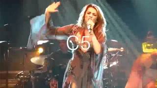 Miley Cyrus Live Vocal Range: Gypsy Heart Tour (D3-D6) (2011)