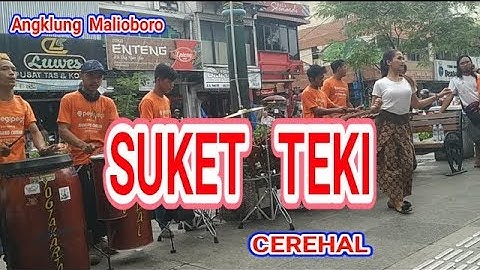 SUKET TEKI ANGKLUNG MALIOBORO YOGYAKARTA