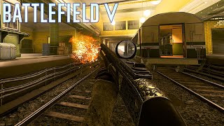 132 With SHOTGUN on Operation Underground! - Battlefield 5 no commentary gameplay