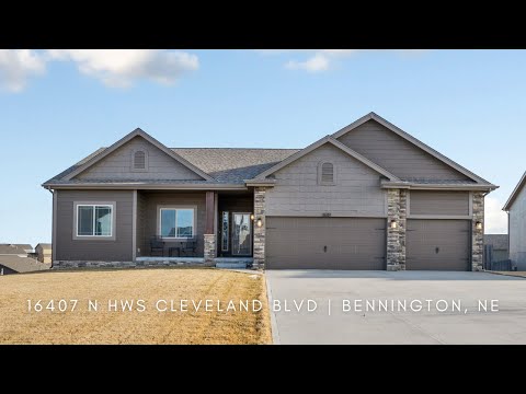 16407 N HWS Cleveland Blvd., Bennington, NE home video tour