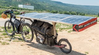 Touring Solar Ebike Review After 13000km to China  BBSHD Em3EV Battery