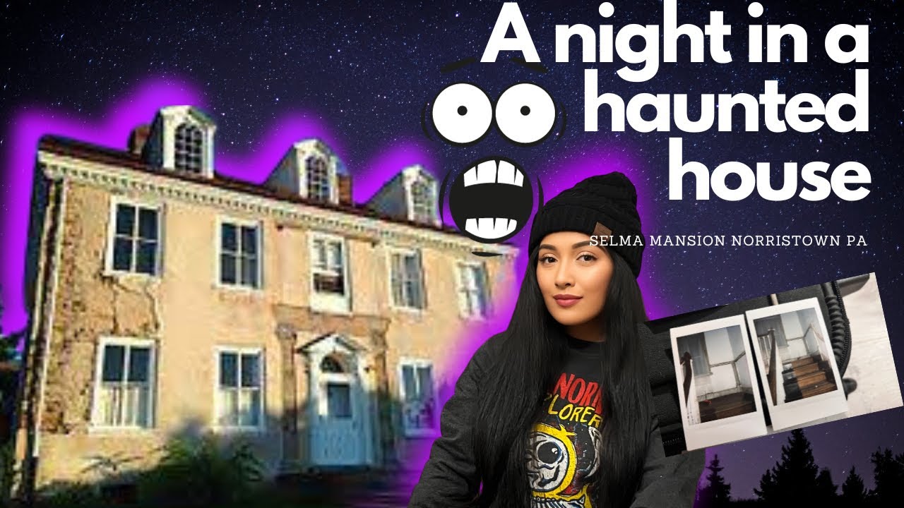 FULL NIGHT *IN HAUNTED MANSION OUT IN LEVITTOWN PA ( GHOSTS CAUGHT ON CAMERA)👻🫣 #SelmaMansion
