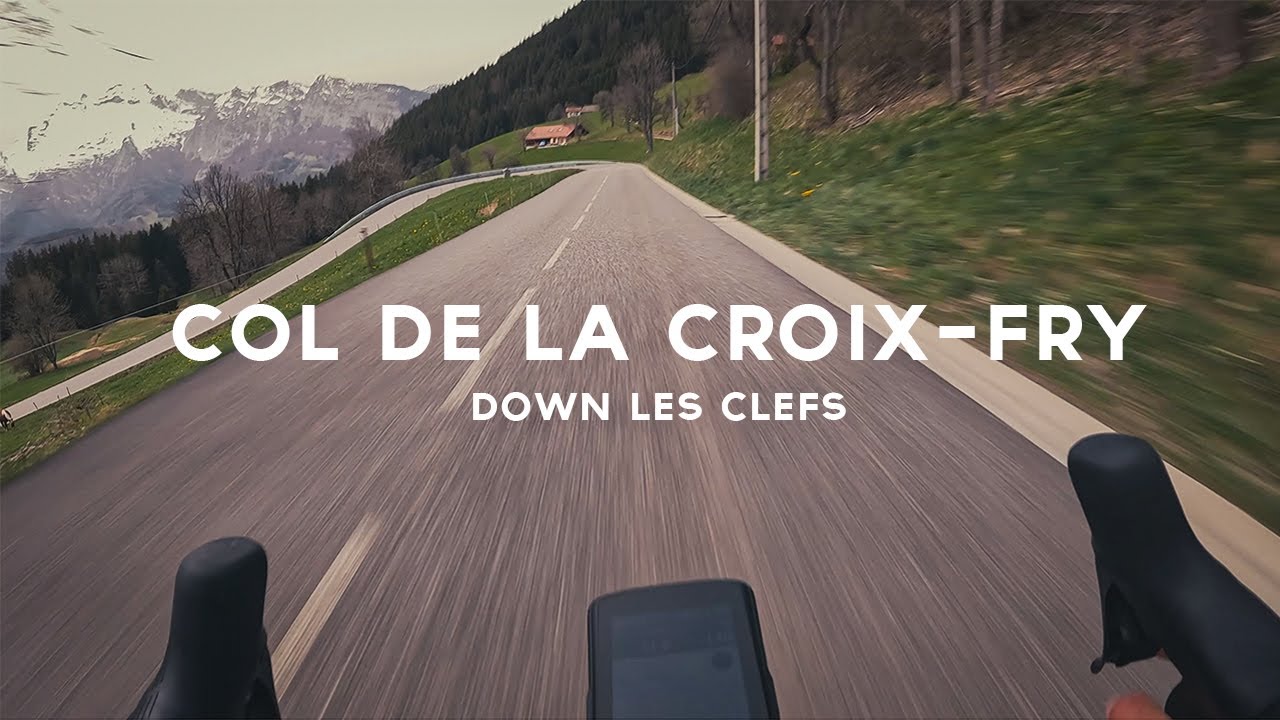 Col de la Croix-Fry to Les Clefs fast Downhill