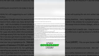 Farmers Growing Food vs. Planting Trees: Policy Matters! #shorts