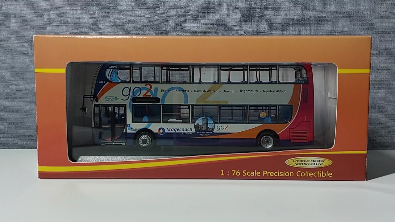 Model Bus Review No.20! UKBUS 6022 Stagecoach Devon AD Enviro400 No