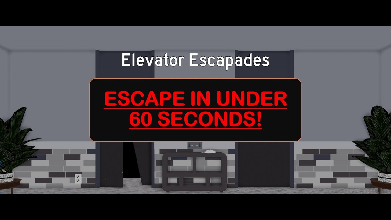 Roblox Escape Room Elevator Escapades Walk Through 100 - escape room roblox elevator escapades