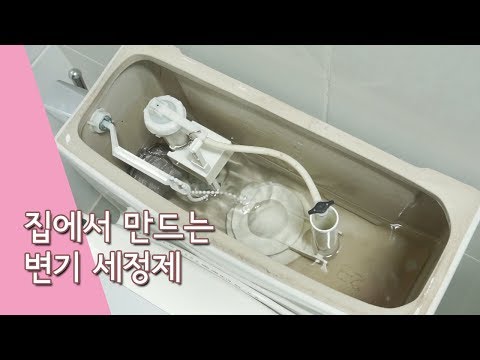 변기세정제 집에서 만드는 방법