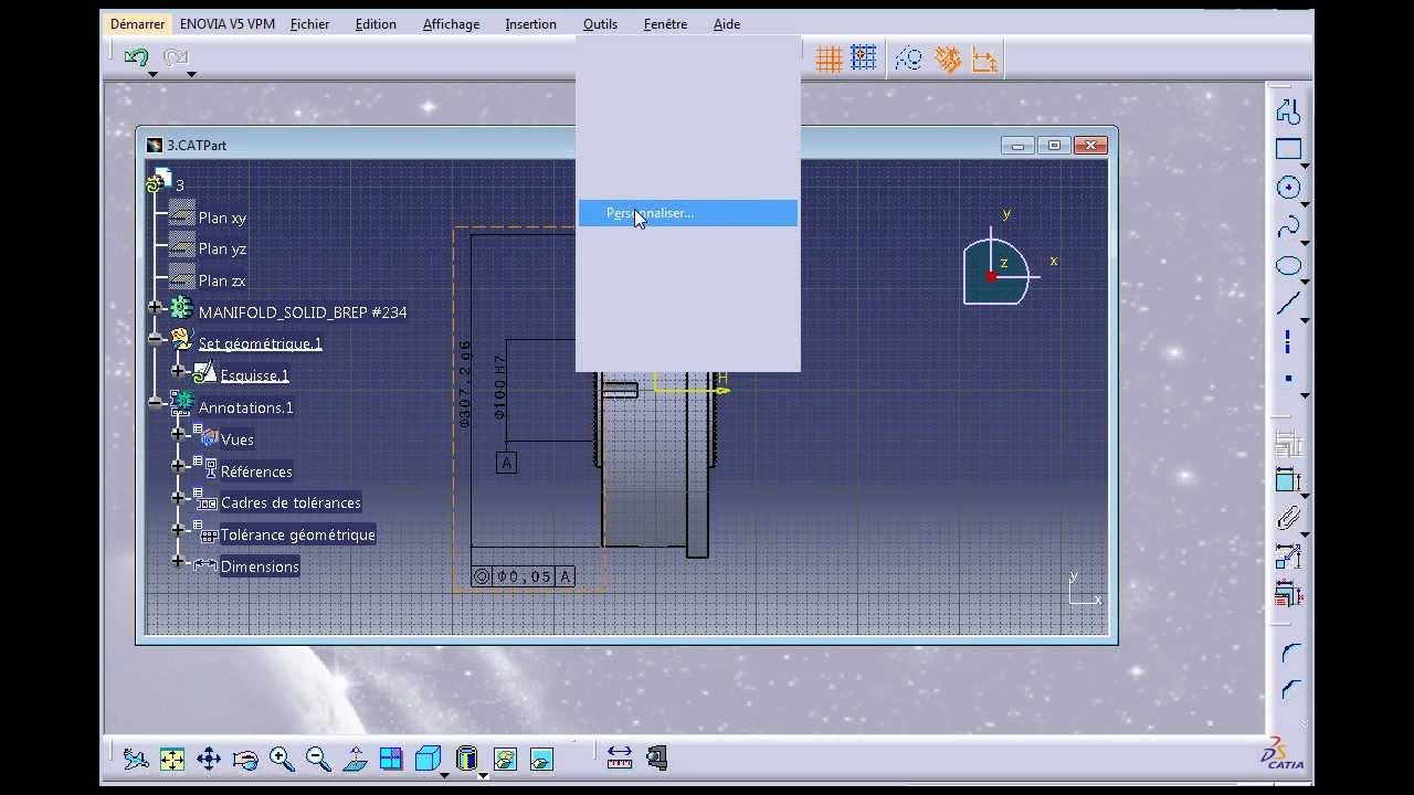 CFT020 Catia FAO Tuto Configuration des CATSettings pour CATIA V5