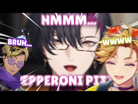 Wilson loses it to Zali munching ASMR (He's really close to the mic)