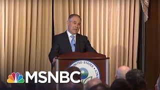 Scott Pruitt: Part Of The ‘Emerging Trump Kleptocracy’ | AM Joy | MSNBC