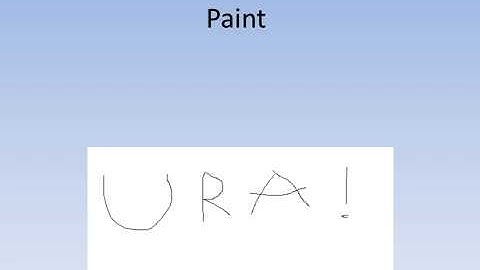 Paint app MFC C++, VS 2019