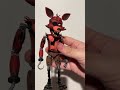 Fnaf 1 foxy custom #freddyfazbearspizza #fnaf #actionfigure #fivenightsatfreddys #foxy
