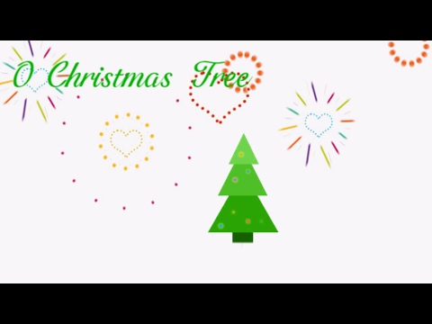O Christmas Tree - เพลงคริสต์มาสเด็กเล็ก | นานาคิดส์