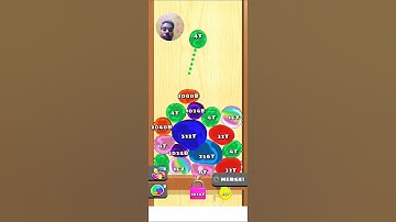 Water Blob Merge 3d 2048 Android Mobile GAMEPLAY short video #4maxgaming #blobmerge3d #shorts