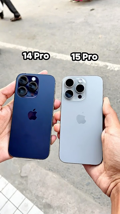 iPhone 14 Pro Vs iPhone 15 Pro || Camera Zoom Test!🔥#shorts