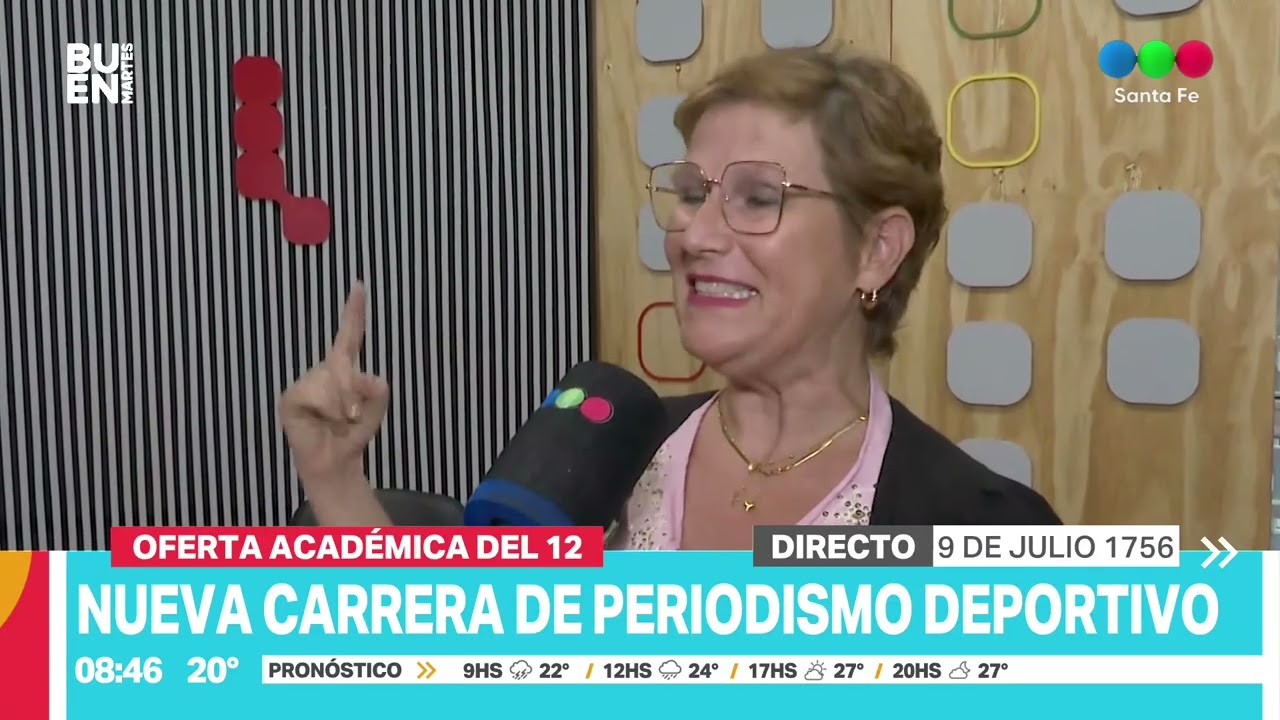 Nueva carrera de periodismo deportivo en el Instituto Superior N° 12 